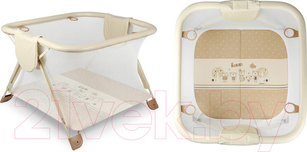 Изображение товара Игровой манеж GLOBEX Книжка / 110401 (бежевый)