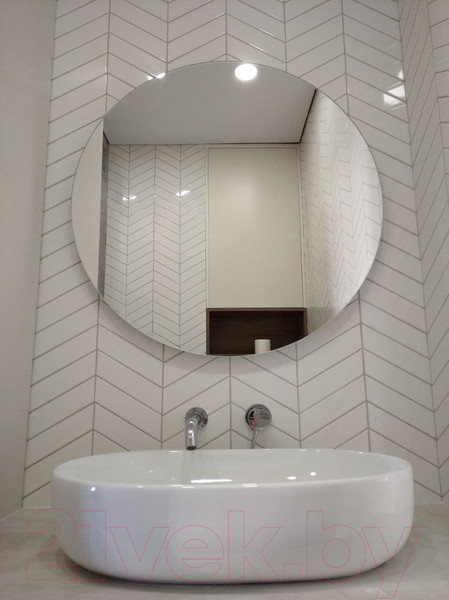 Изображение товара Зеркало Пекам Ring Fly 80x80 / ringFly-80x80 (с подсветкой)