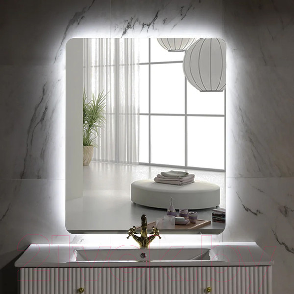 Изображение товара Зеркало Пекам Marta Fly 50x80 / MartaFly-50x80 (с подсветкой)