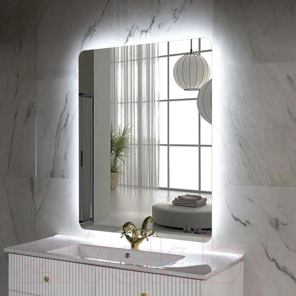 Изображение товара Зеркало Пекам Marta Fly 50x80 / MartaFly-50x80 (с подсветкой)