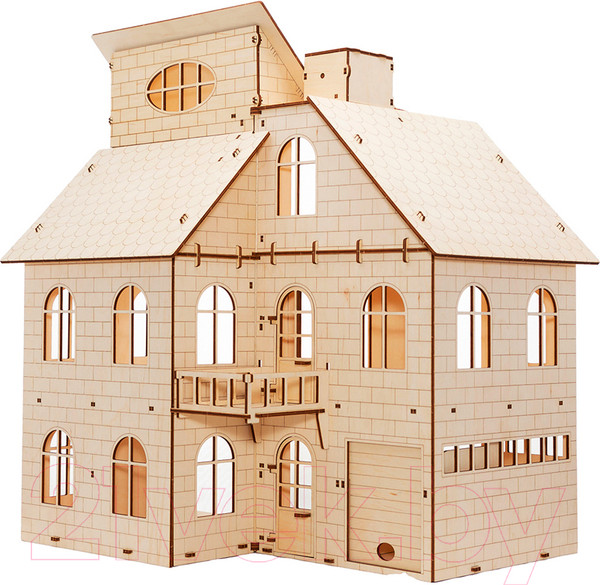 Изображение товара Кукольный домик EWA С лифтом