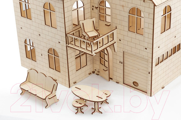 Изображение товара Кукольный домик EWA С лифтом