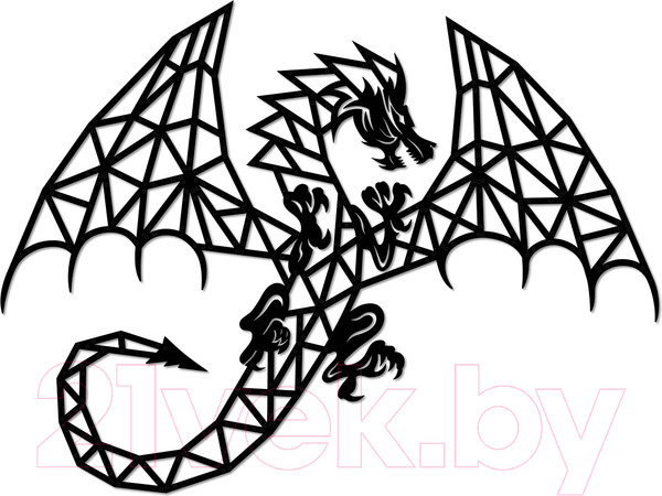 Изображение товара Декор настенный EWA Дракон