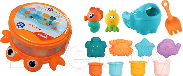 Изображение товара Набор игрушек для ванной Huanger Краб / HE0273