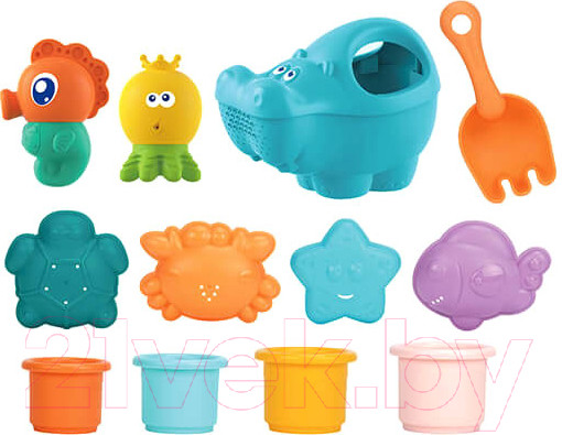 Изображение товара Набор игрушек для ванной Huanger Краб / HE0273