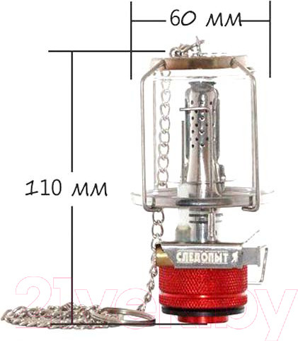 Изображение товара Газовая лампа туристическая Следопыт Светлячок / PF-GLP-S01