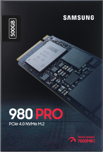 Изображение товара SSD диск Samsung 980 Pro 500GB (MZ-V8P500BW)
