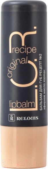Изображение товара Бальзам для губ Relouis L.O.R. Lipbalm Original Recipe Рецепт №2 (4.3г)