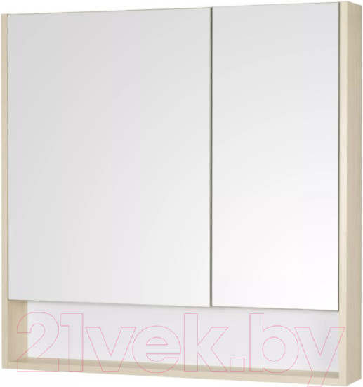 Изображение товара Шкаф с зеркалом для ванной Акватон Сканди 90 (1A252302SDB20)