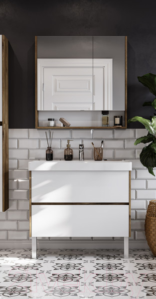 Изображение товара Тумба с умывальником Акватон Сканди 90 (1A2519K0SDZ90)