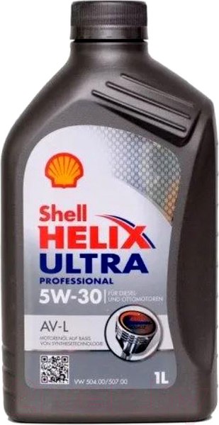 Изображение товара Моторное масло Shell Helix Ultra Professional AV-L 5W30 (1л)