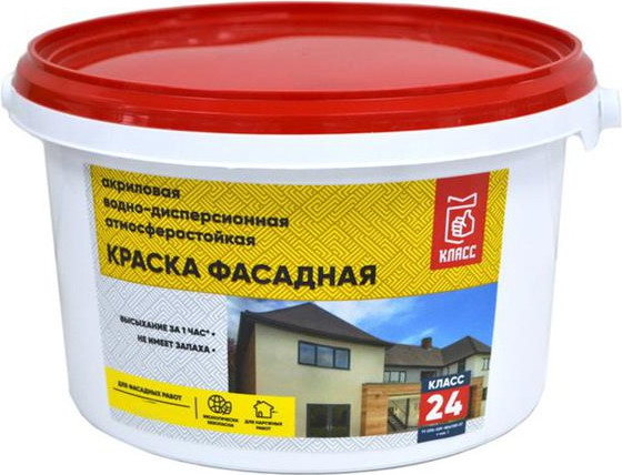 Изображение товара Краска Класс 24 Фасадная (6кг)