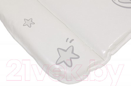 Изображение товара Пеленальный матрас Polini Kids Бегемотик 77x72 (серый)