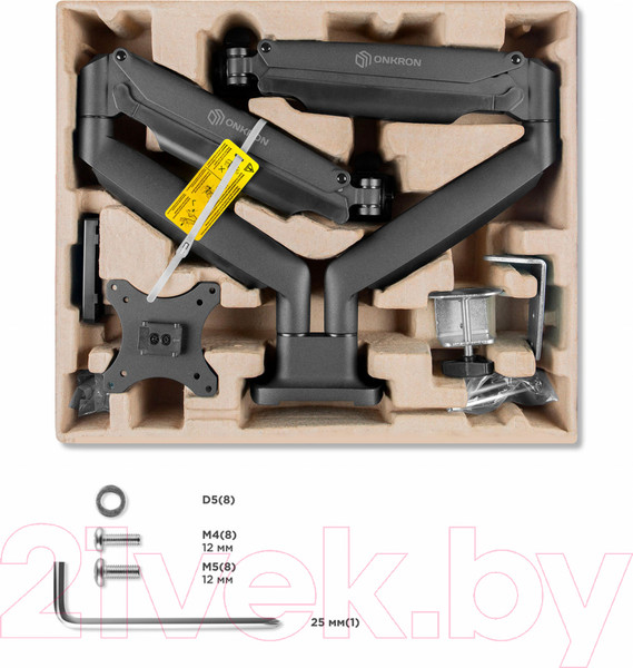 Изображение товара Кронштейн для монитора Onkron G200 (черный)