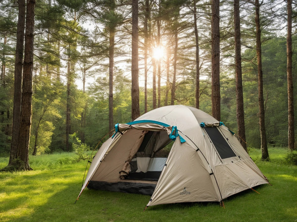 Изображение товара Палатка Coyote Kansas-4 / CL-B21-4P-Sand