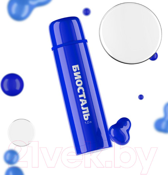 Изображение товара Термос для напитков Биосталь NB-1000 С-B (1л, синий)