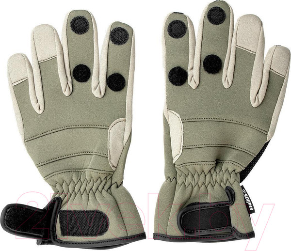 Изображение товара Перчатки для охоты и рыбалки Helios HS-HY-D13-L (L, хаки)