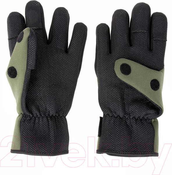Изображение товара Перчатки для охоты и рыбалки Helios HS-HY-D13-L (L, хаки)