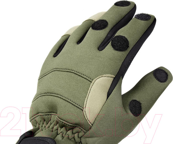 Изображение товара Перчатки для охоты и рыбалки Helios HS-HY-D13-L (L, хаки)