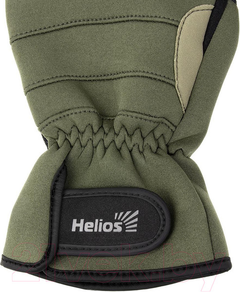 Изображение товара Перчатки для охоты и рыбалки Helios HS-HY-D13-L (L, хаки)