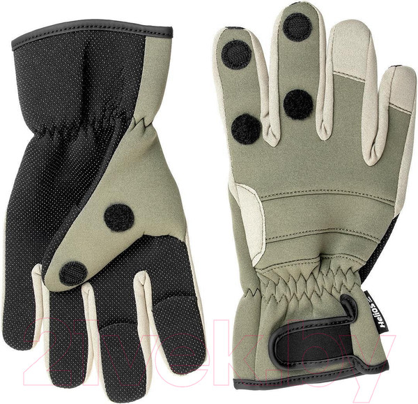 Изображение товара Перчатки для охоты и рыбалки Helios HS-HY-D13-L (L, хаки)