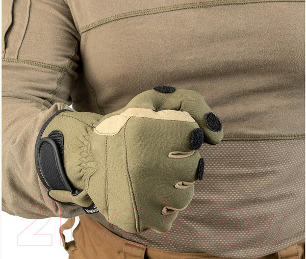 Изображение товара Перчатки для охоты и рыбалки Helios HS-HY-D13-L (L, хаки)