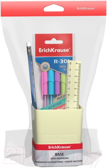 Изображение товара Подставка настольная Erich Krause Base, Pastel / 53309