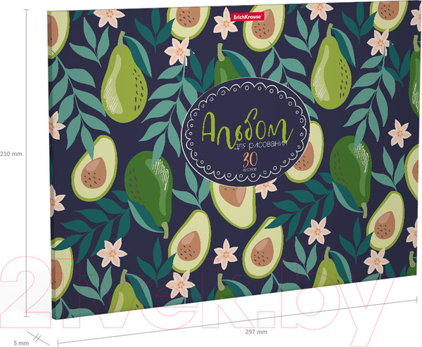 Изображение товара Альбом для рисования Erich Krause Avocado Dusk / 53175