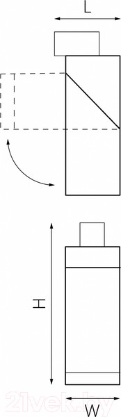 Изображение товара Трековый светильник Lightstar Illumo A1T051057