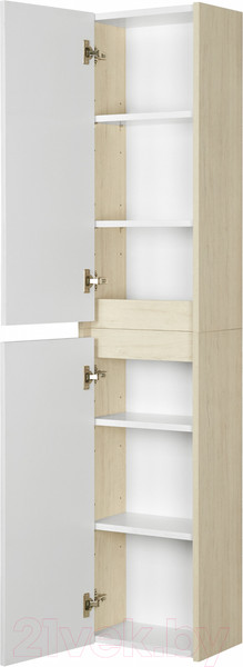 Изображение товара Шкаф-полупенал для ванной Акватон Сканди (1A255003SDB20)