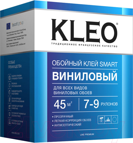 Изображение товара Клей для обоев KLEO Smart Виниловый (200г)