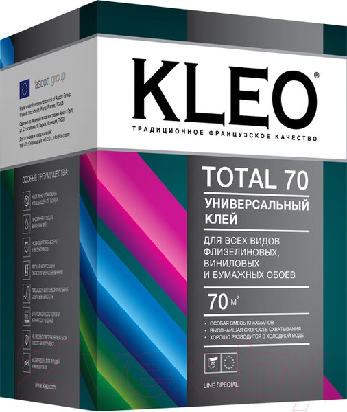 Изображение товара Клей для обоев KLEO Total Универсальный (500г)