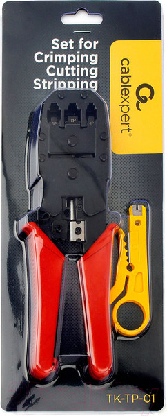 Изображение товара Набор обжимного инструмента Cablexpert TK-TP-01