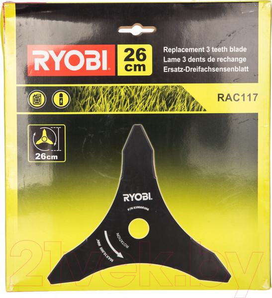 Изображение товара Нож для триммера Ryobi RAC117 (5132002668)