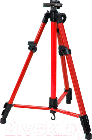Изображение товара Мольберт БЕЛОСНЕЖКА Тренога телескопическая 67-BS (красный)