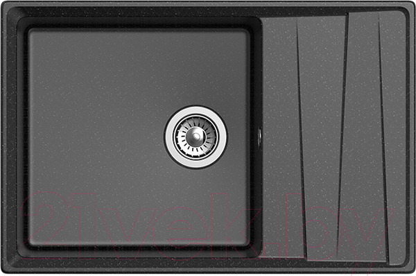 Изображение товара Мойка кухонная GranFest GF-LV-760L (черный)