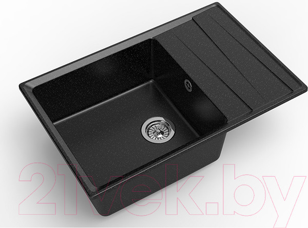Изображение товара Мойка кухонная GranFest GF-LV-760L (черный)