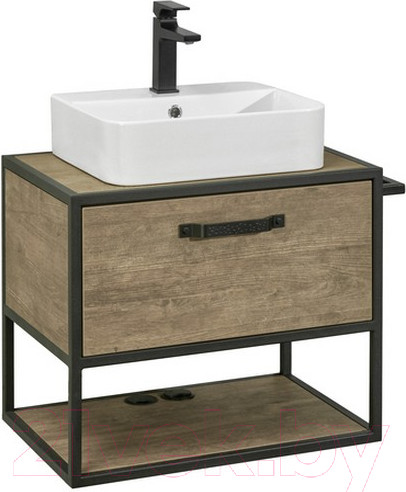 Изображение товара Тумба под умывальник Акватон Лофт Фабрик 65 (1A242301LTDY0)