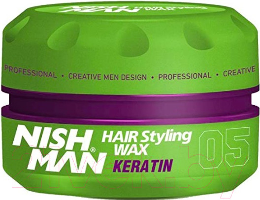 Изображение товара Воск для укладки волос NishMan Keratin 05 (100мл)