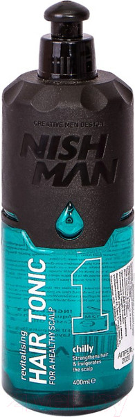 Изображение товара Тоник для волос NishMan 1 Chilly (200мл)
