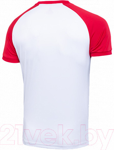 Изображение товара Футболка игровая футбольная Jogel Camp Reglan Jersey / JFT-1021 (L, белый/красный)