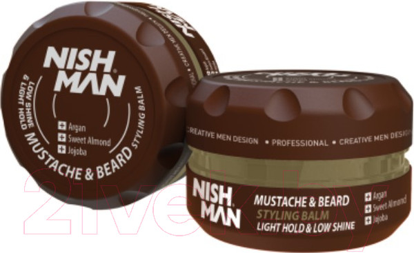 Изображение товара Воск для укладки бороды NishMan Styling Balm (100мл)