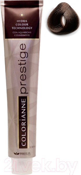 Изображение товара Крем-краска для волос Brelil Professional Colorianne Prestige 6/10 (100мл, темный пепельный блонд)