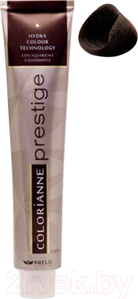 Изображение товара Крем-краска для волос Brelil Professional Colorianne Prestige 6/21 (100мл, холодный темный блондин)