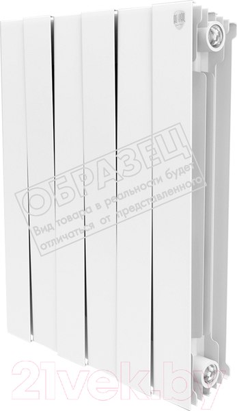 Изображение товара Радиатор биметаллический Royal Thermo PianoForte 500 Bianco Traffico (4 секции)