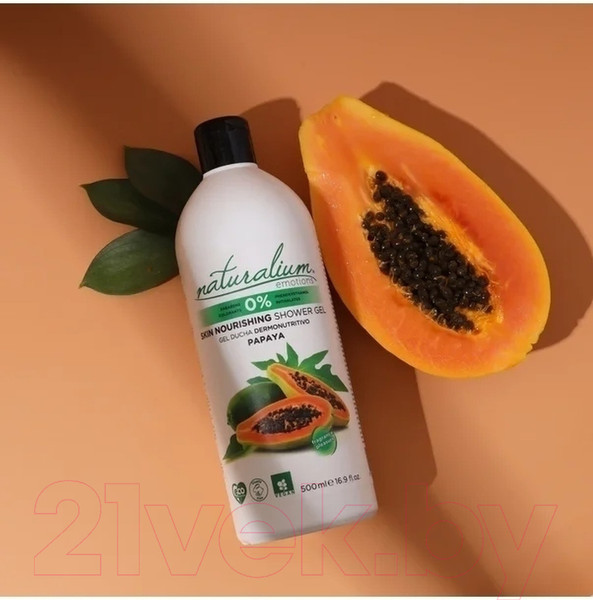 Изображение товара Гель для душа Naturalium Питательный Папайя (500мл)