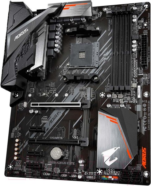Изображение товара Материнская плата Gigabyte A520 Aorus Elite