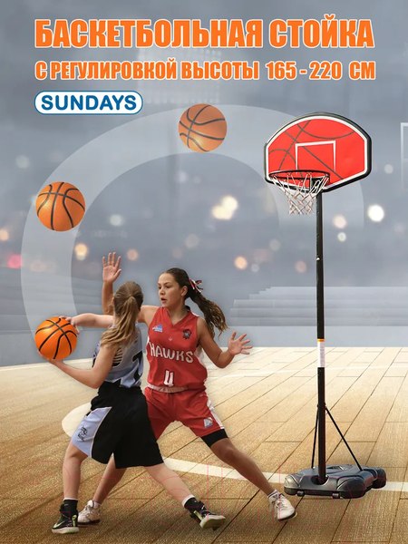 Изображение товара Баскетбольный стенд Sundays ZY-008