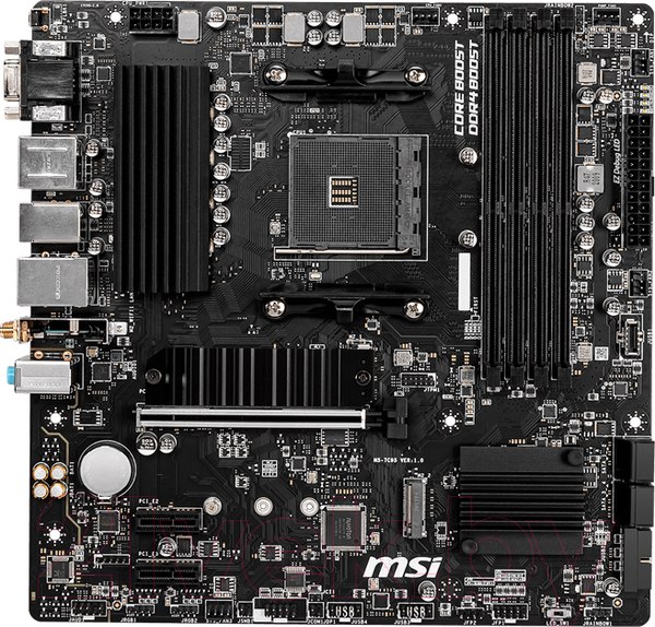 Изображение товара Материнская плата MSI B550M Pro-VDH WiFi