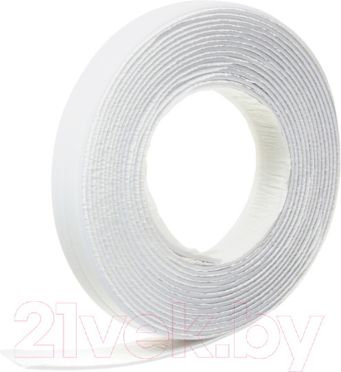 Изображение товара Лента бордюрная самоклеящаяся Unibob Для раковин и ванн 12.8ммx3.35м / 46325 (белый)